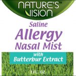 Cummins Label - Allergy mist label