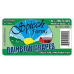 Cummins Label - grapes label
