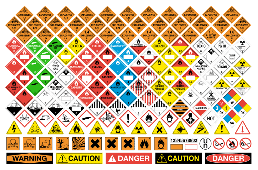 Industrial, Safety & Warning Labels